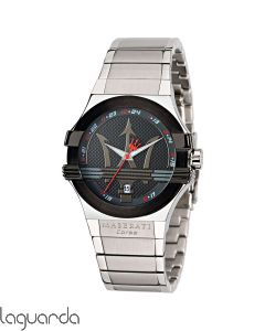 R8853108001 | Reloj Maserati Potenza Cuarzo Plateado
