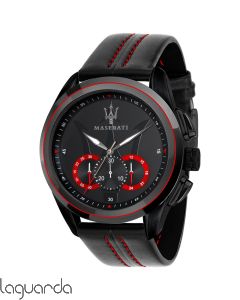 R8871612023 | Reloj Maserati Traguardo 45mm Black Dial