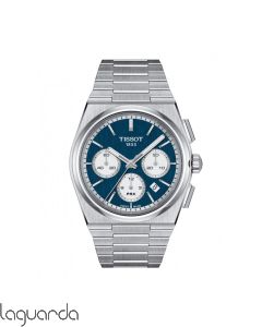 T137.427.11.041.00 | Reloj Tissot PRX Automatic Chronograph azul y blanco