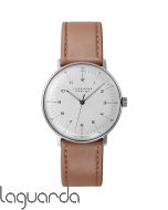  Reloj 027/3701.02 Junghans Max Bill Handaufzug, cristal de zafiro