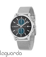 R8871618004 | Reloj Maserati Epoca 43mm CHR Grey Dial R8871618004