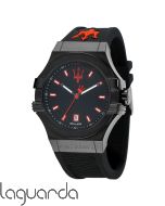 R8851108020 | Reloj Maserati Potenza 45mm R8851108020 3H Black Dial