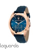 R8873625003 | Reloj Maserati Ricordo 42mm Blue Dial Mesh SS