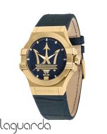 R8851108035 | Reloj Maserati Potenza 42 mm Blue Dial Blue Strap