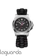 241918 | Victorinox I.N.O.X V Lady SS Black Paracord 37mm