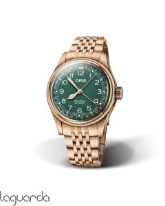 01 754 7741 3167-07 8 20 01 | Oris Big Crown Pointer Date Bronce, esfera verde. 40 mm