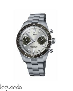 01 771 7791 4051-07 8 20 18  Reloj  Oris Divers Sixty-Five Chronograph 40mm