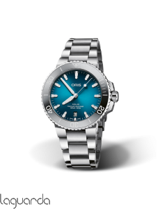 01 733 7732 4155-07 8 21 05PEB - Oris Aquis Date 39.50 mm azul