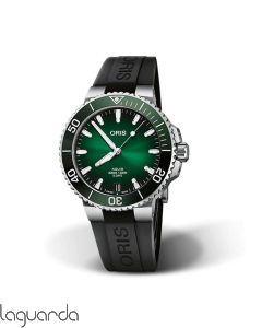 01 400 7763 4157-07 4 24 74FC  | Reloj Aquis Date 43.5 Calibre 400 verde esfera