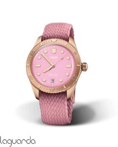 01 733 7771 3158-07 3 19 04BRS | Oris Divers Sixty-Five Cotton Candy Rosa 38mm