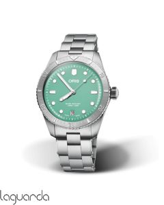 01 733 7771 4057-07 8 19 18 | Oris Divers Sixty-Five Cotton Candy Verde 38mm