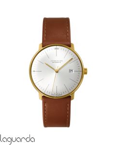 27/7002.02  Junghans Max Bill Automatic 38 mm, caja dorada