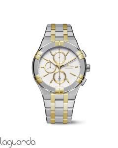AI1118-PVY03-130-1  Reloj Maurice Lacroix Aikon Chronograph Quartz Bicolor 42mm 