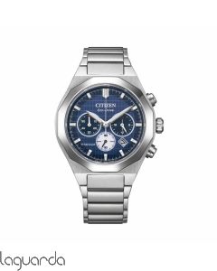 CA4691-59L  Citizen Chrono Super Titanium Zenshin Senkei Eco Drive 41 mm