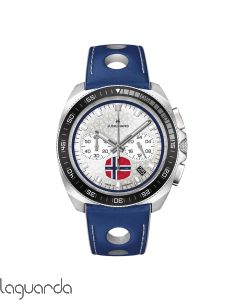 41/4563.00  Junghans Performance 1972 Chronoscope FIS Edition Trondheim Quartz 43,3mm