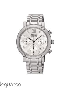 SRW837P1 Reloj Seiko Lady cuarzo Crono 11 diamantes