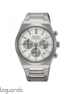 SSB451P1 | Seiko Neo Sports Crono. Esfera blanca y armis.