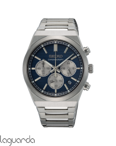 SSB453P1 | Seiko Neo Sports Crono, esfera azul y brazalete de acero