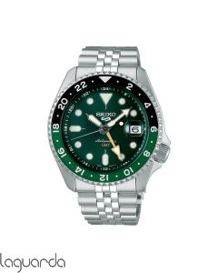 SSK035K1 | Seiko 5 Sports  Automático GMT verde, 42,5 mm. 4R34