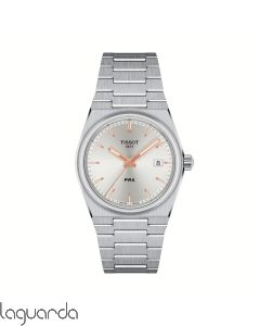 T137.210.11.031.00  Tissot PRX Quartz bisel dorado 35mm