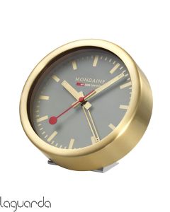 A997.MCAL.86SBG  Mondaine de pared y mesa con alarma 12,50mm