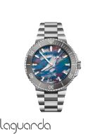 01 400 7769 4135-07 8 22 09PEB | Reloj Aquis Date 41.5 Calibre 400 azul 