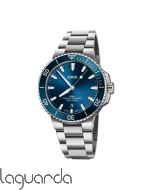01 733 7787 4135-07 8 22 04PEB | Oris AQUIS DATE 41.5 azul armis