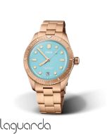 01 733 7771 3155-07 8 19 15 | Oris Divers Sixty-Five Cotton Candy Azul 38mm BRONCE
