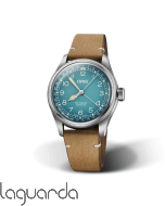 01 754 7779 4065-Set | Oris x Cervo Volante Big Crown Pointer Date Azul, 38 mm