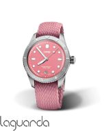 01 733 7771 4058-07 3 19 04S | Oris Divers Sixty-Five Cotton Candy Rosa 38mm 