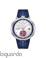 27/4507.00  Junghans Performance 1972 Chronoscope FIS Edition Trondheim automático 45,5mm x 41mm
