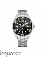 BN0261-51E  Reloj Citizen Promaster Diver's BN026 Eco Drive 200 mt negro 40,5 mm