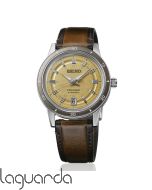 SRPL75J1 Reloj Seiko Presage Style 60's 4R35 correa marrón