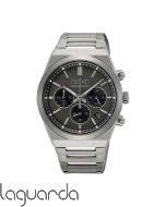 SSB455P1 | Seiko Neo Sports Crono, esfera gris y brazalete de acero