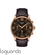 T139.462.36.298.00  Tissot Chemin Des Tourelles Chronograph Automatic dorado 42mm