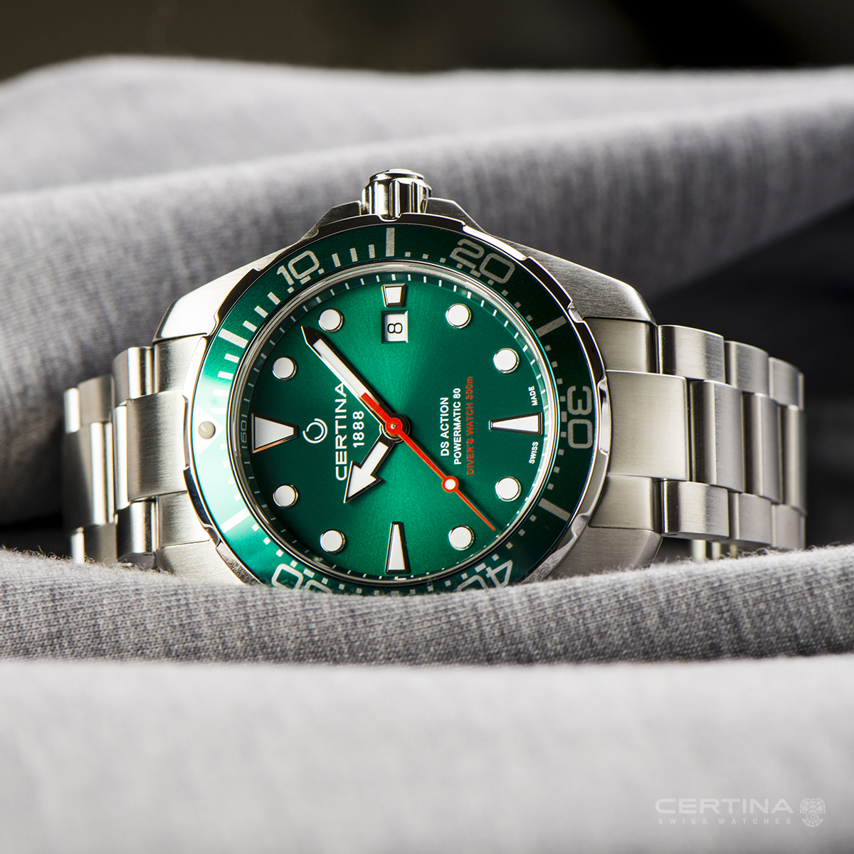 certina ds action diver powermatic 80 price