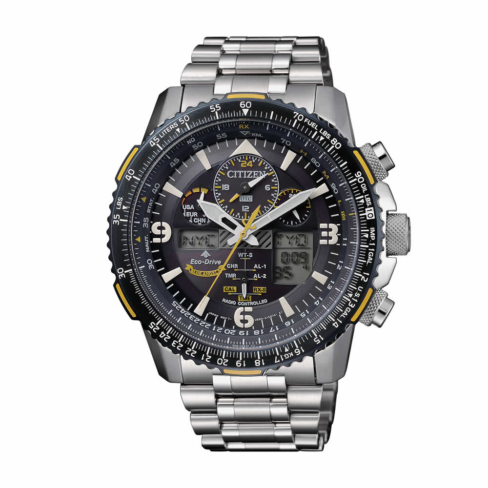 JY8078-52L | Citizen Blue Angels Radio Controlled Watch, Eco