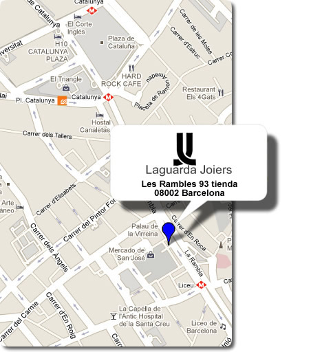 Mapa localización Laguarda Joiers